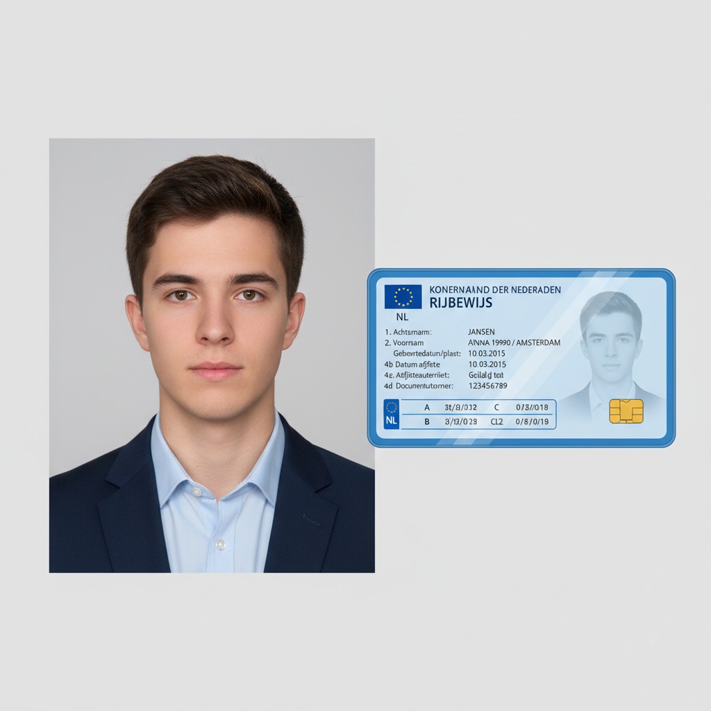 Pasfoto rijbewijs via RDW