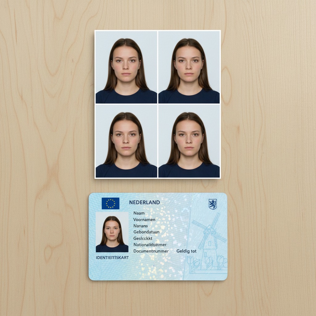 Pasfoto Nederlandse ID kaart